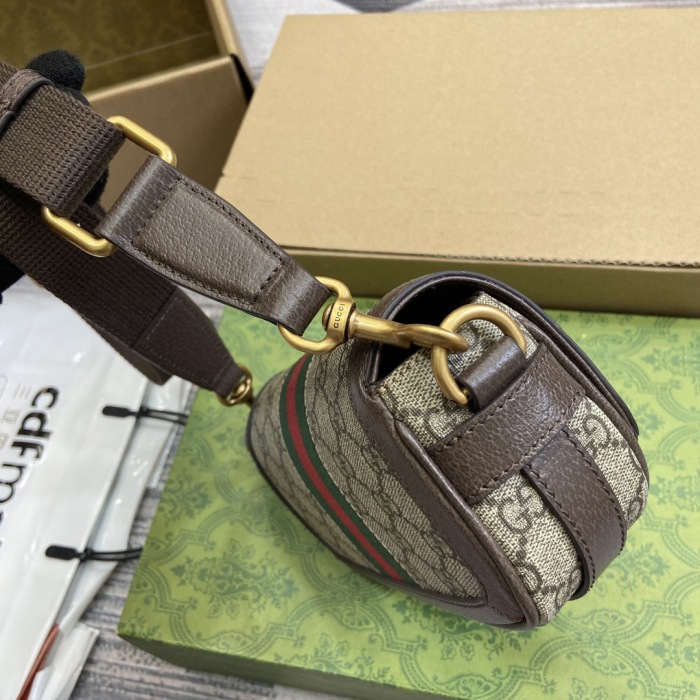 Gucci Ophidia Super-Mini Shoulder Bags Size 18.5*10*5.5cm