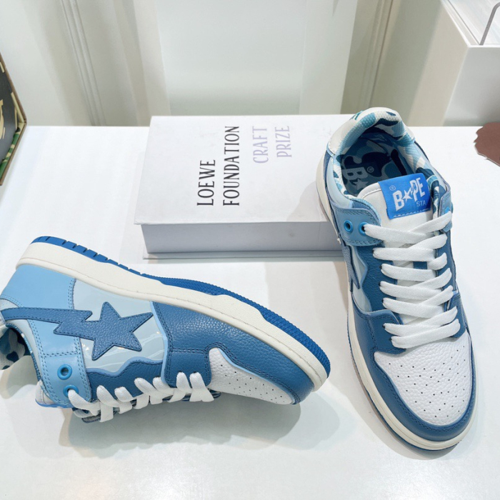 Bape SK8 STA Sneaker Size 36-45   8-Color