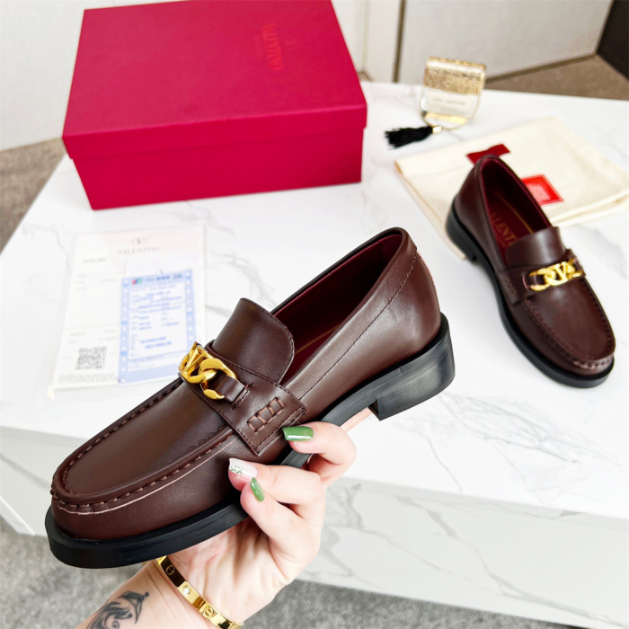 Valentino Volgo Chain Loafer Size 36-45   4-Color