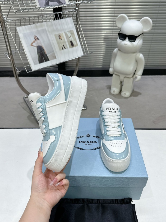 Prada 2024 New Downtown Bold leather Sneaker Size 36-41