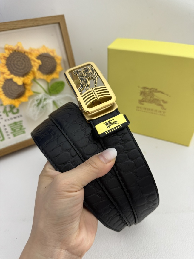 Burberry Men Belt Width 3.5cm