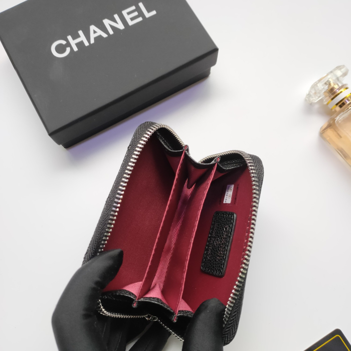 Chanel Card Holder Size 10*9cm 6-Color