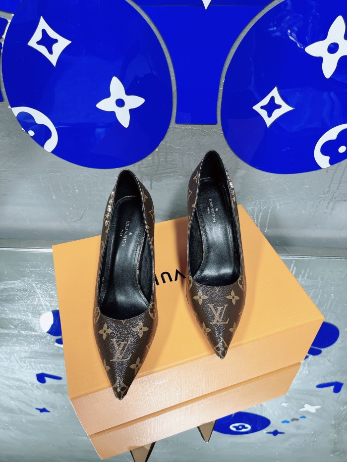 Louis Vuitton Signature Pumps Size 35-41 6-Color