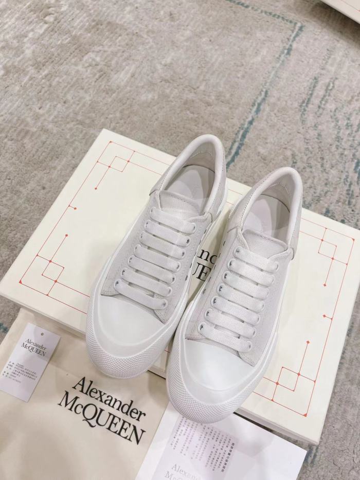 Alexander McQueen Deck Plimsoll Sneaker Size 35-45  2-Color