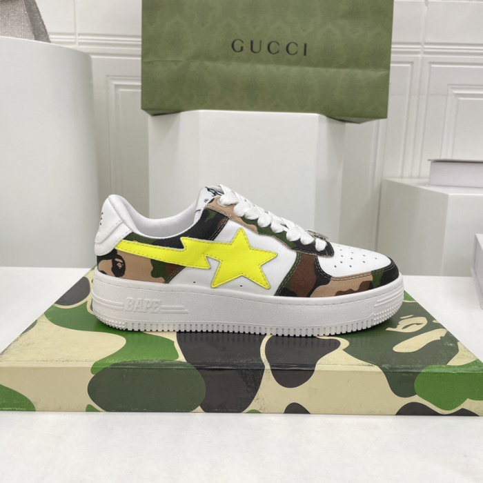 Bape STA Sneaker Size 36-45   10-Color