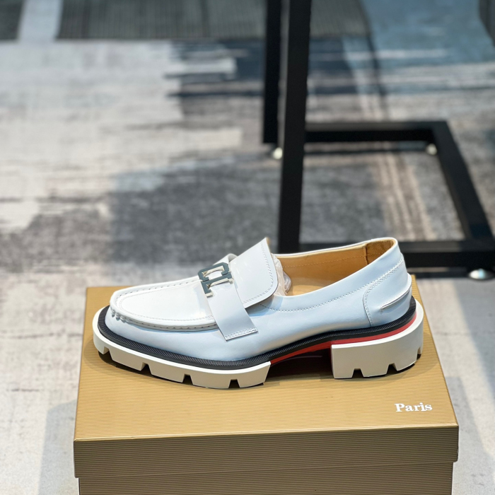 Christian Louboutin CL Moc Dune Loafers Size 39-45 3-Color