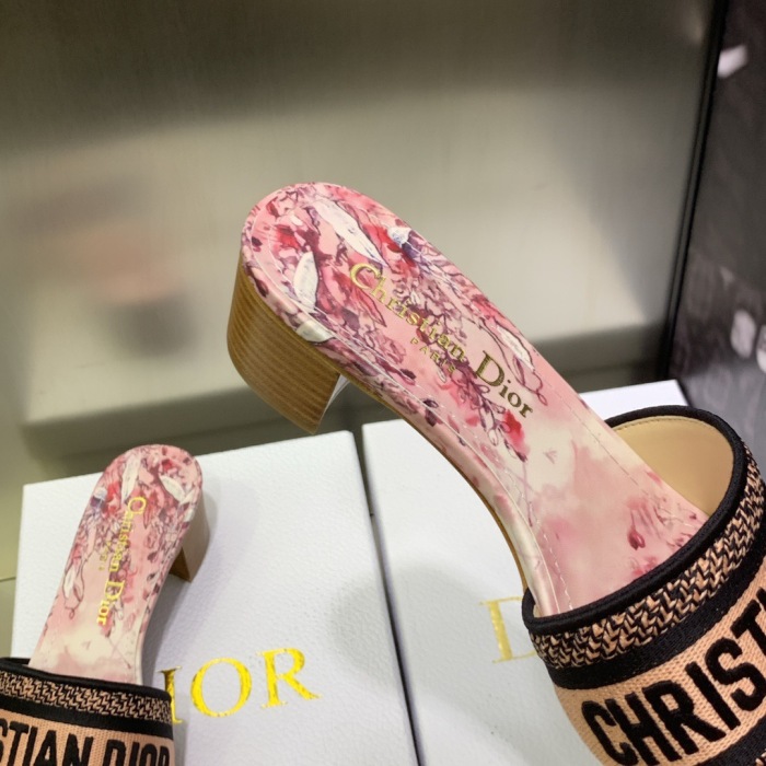 Dior Dway Heeled Sandal Pumps Size 35-41 8-Color