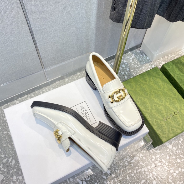 Gucci Loafers with Interlocking G Size 35-41 3-Color