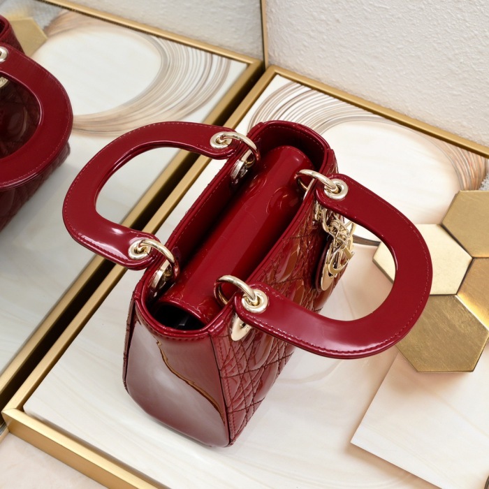 Dior Mini Lady Classic Women Shoulder Bags 17cm