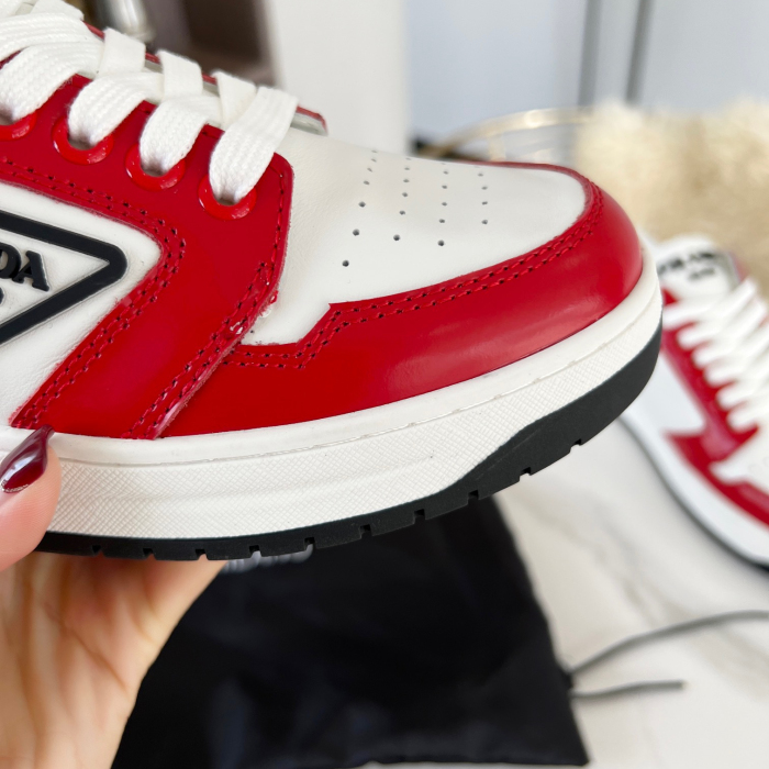 Prada District Leather Sneaker Size 36-45   5-Color
