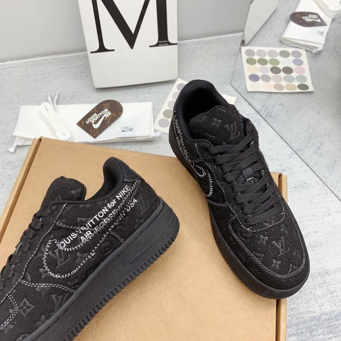 Louis Vuitton x Off White x Air Force 1 Sneaker Size 36-45   9-Color