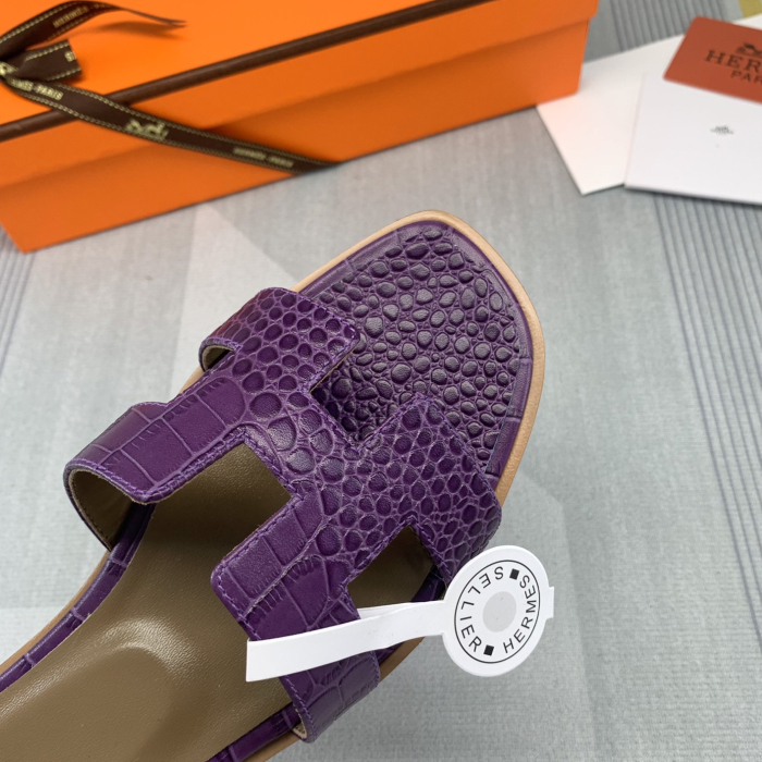 Hermes Oran Slippers Size 35-41  12-Color
