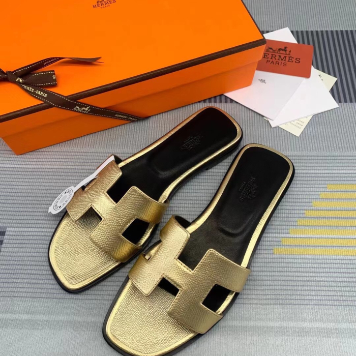 Hermes Oran Slippers Size 35-41  14-Color
