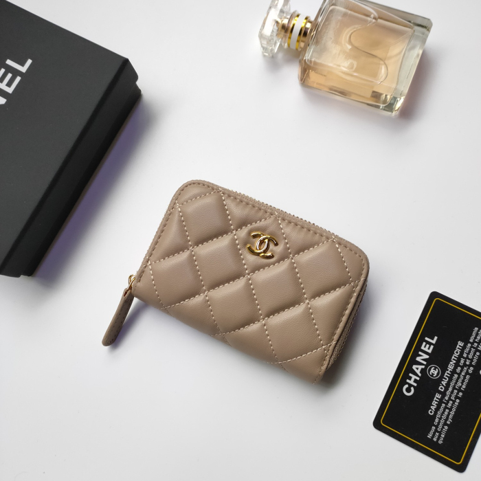 Chanel Card Holder Size 10*9cm 6-Color
