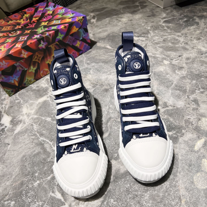 Louis Vuitton Squad High Top Sneaker Size 35-40  2-Color