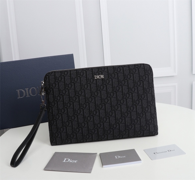 Dior Mens/Women Clutch Bags 30*20*2.5cm