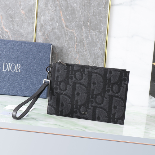 Dior Mens/Women oblique Clutch Bags 26.5*17.5*1 cm