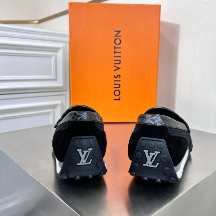 Louis Vuitton LV Racer Moccasin Loafers Size 39-45 4-Color