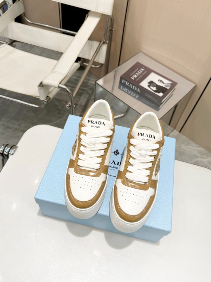 Prada 2024 New Downtown Bold leather Sneaker Size 36-41