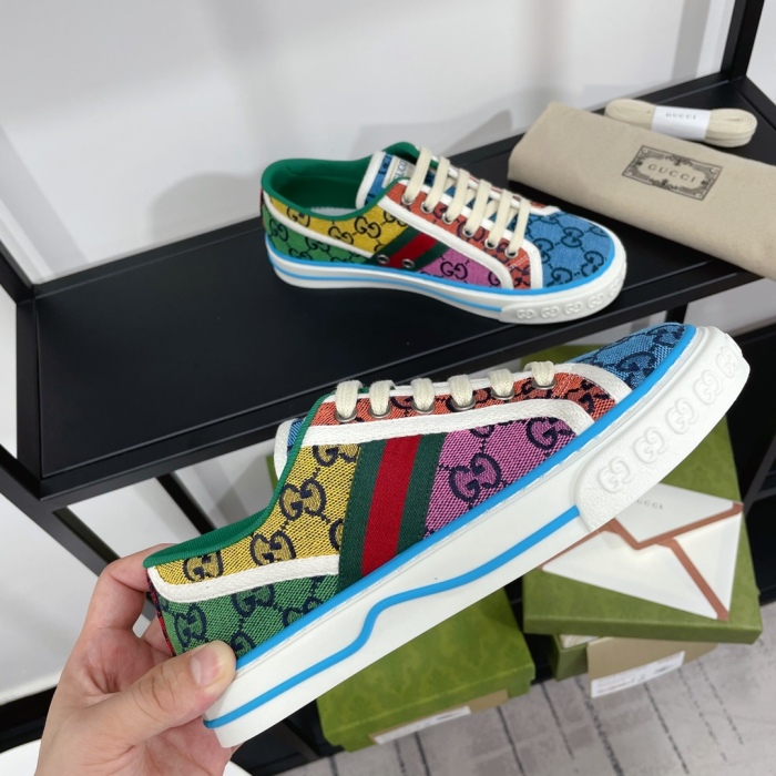 Men's GG Gucci Tennis 1977 sneaker Size 35-46 4-Color