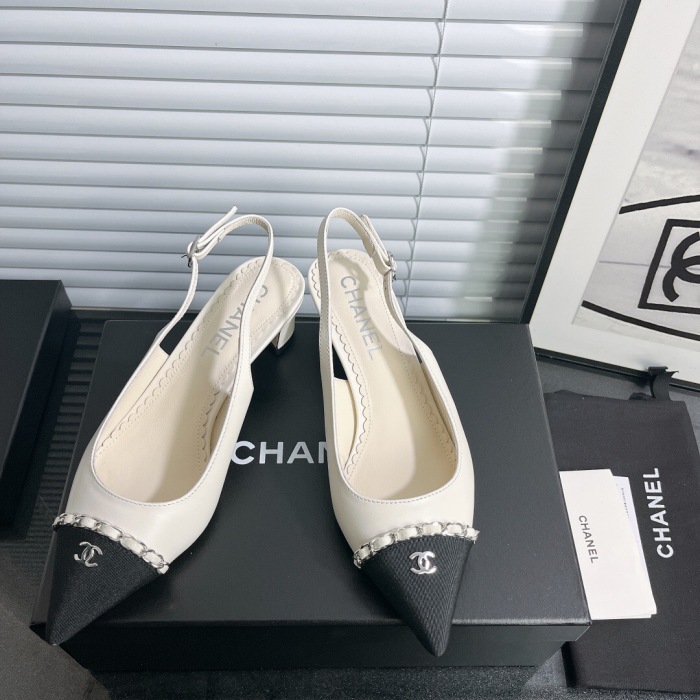 Chanel Slingbacks Pumps Size 35-41 4-Color
