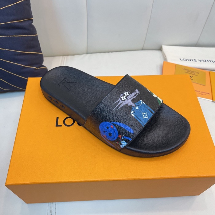 Louis Vuitton Waterfront Slippers Size 36-45 11-Color