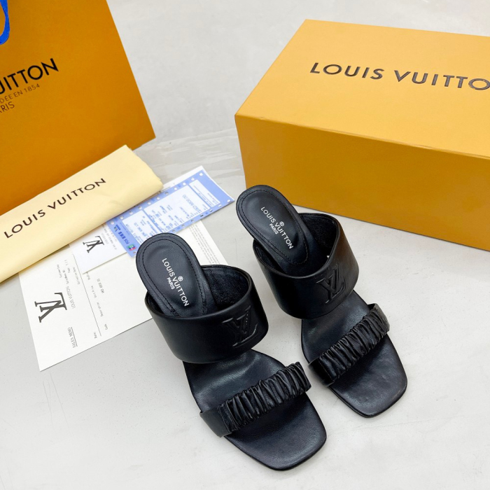 Louis Vuitton Drapy Pumps Size 36-41 Height 8.5cm   4-Color