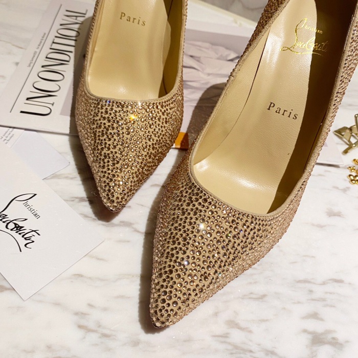 Christian Louboutin Kate Strass Pumps Size 35-41 12-Color
