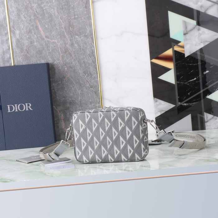 Dior Oblique Galaxy Men Shoulder Bags Size 22*15*6cm