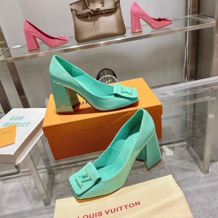 Louis Vuitton Shake Slingback Pumps Size 35-41 5-Color
