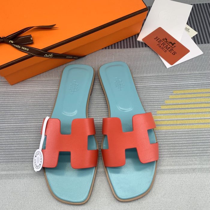 Hermes Oran Slippers Size 35-41  5-Color