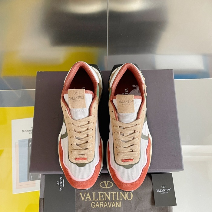 Valentino Netrunner Fabric Sneaker Size 36-45   4-Color