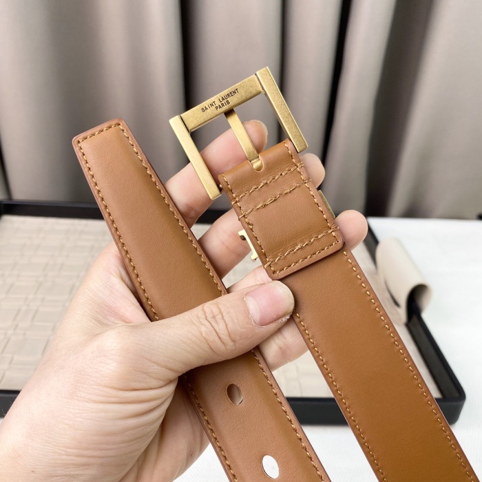 YSL Women Belt Width 3cm