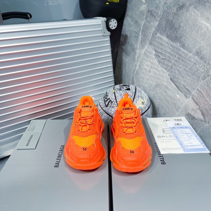 Balenciaga Triple S Clear Sole Sneaker Size 35-46  8-Color