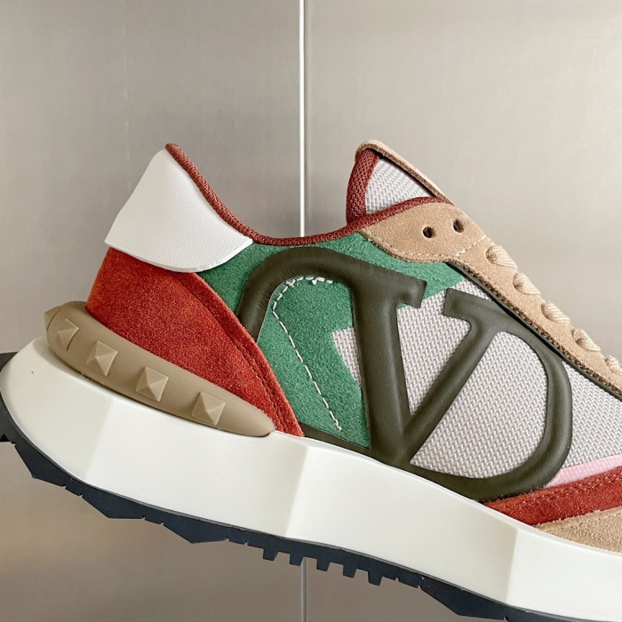 Valentino Netrunner Fabric Sneaker Size 36-45   4-Color