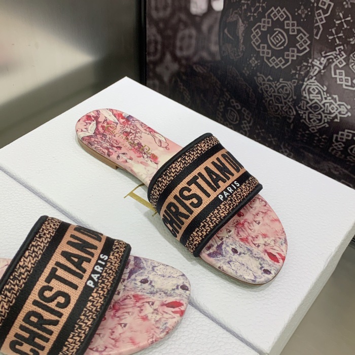 Dior Dway Slippers Size 35-41 8-Color