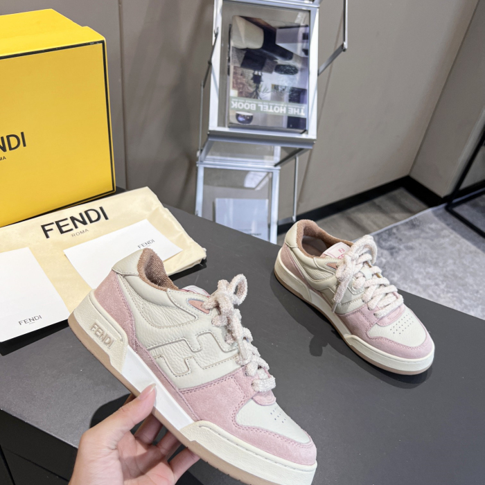 Fendi Match Low Top Sneaker Size 35-45  4-Color