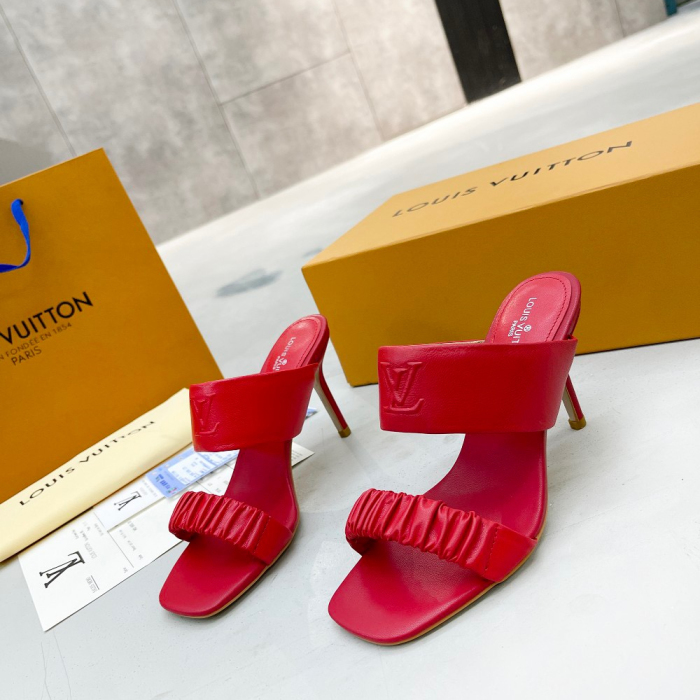 Louis Vuitton Drapy Pumps Size 36-41 Height 8.5cm   4-Color