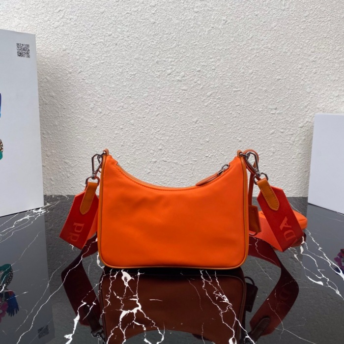 Prada 1BH204 Redition 2005 Women Bags Canvas 22*12*6cm