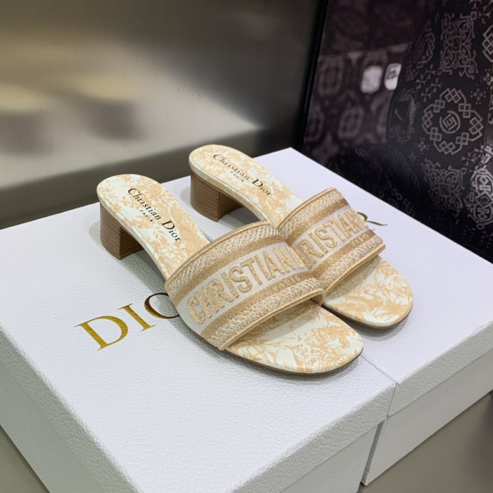 Dior Dway Heeled Sandal Pumps Size 35-41 8-Color