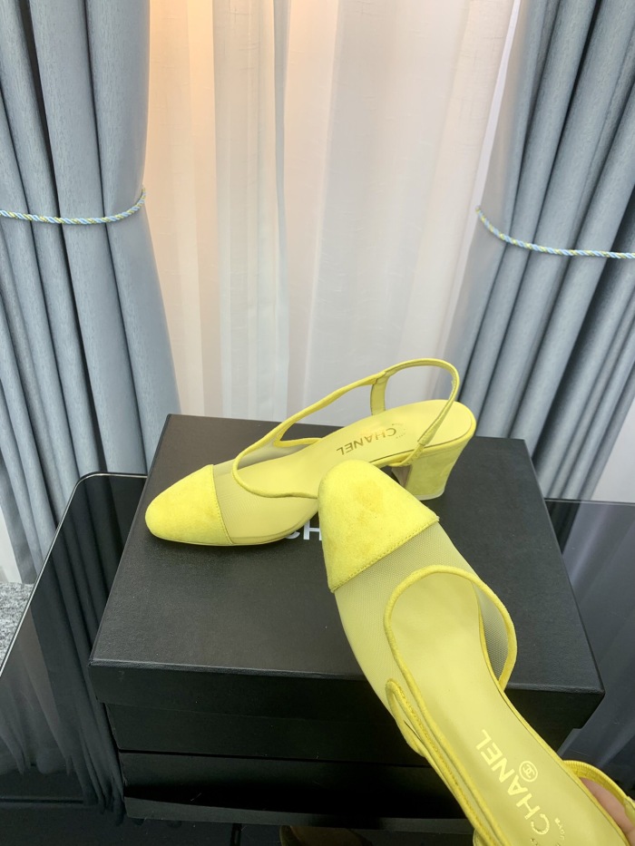 Chanel Slingbacks Pumps Size 35-41 6-Color