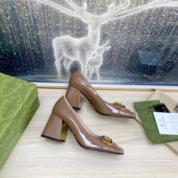 Gucci With Horsebit Pumps Size 35-41 7-Color