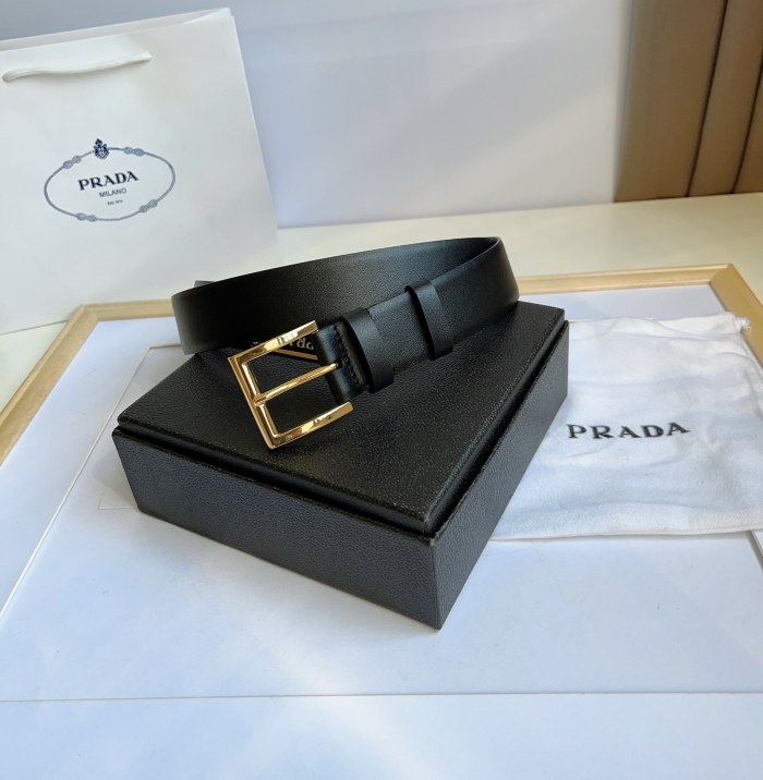 Prada Men Belt Width 3.5cm