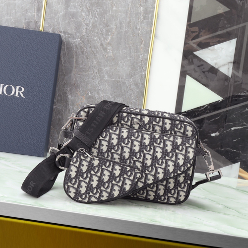 Dior Oblique Men Shoulder Bags Size 18*25*5cm