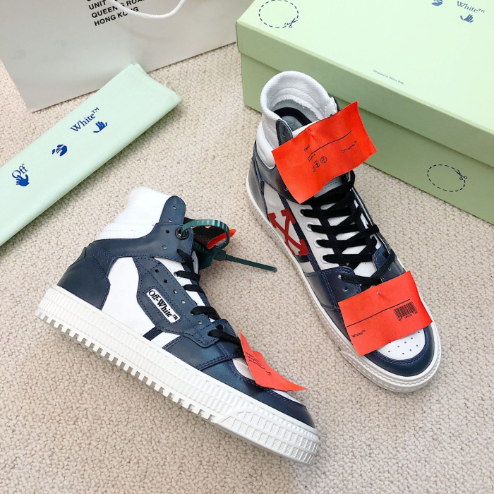OFF White 3.0 Off Court Suede Canves Sneaker Size 35-45   11-Color