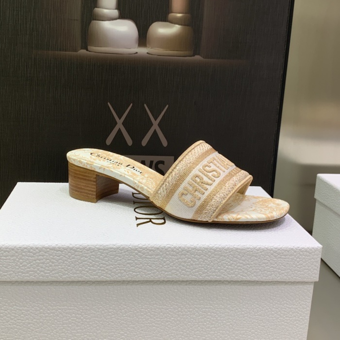 Dior Dway Heeled Sandal Pumps Size 35-41 8-Color