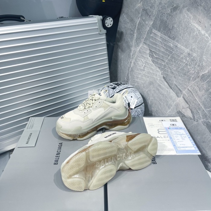 Balenciaga Triple S Clear Sole Sneaker Size 35-46  8-Color