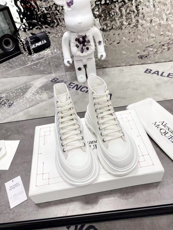 Alexander McQueen Tread Slick High Top Sneaker Size 35-45  4-Color