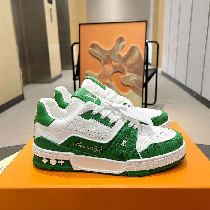 Louis Vuitton LV Trainer 3D #54 Signature Sneaker Size 36-46   6-Color
