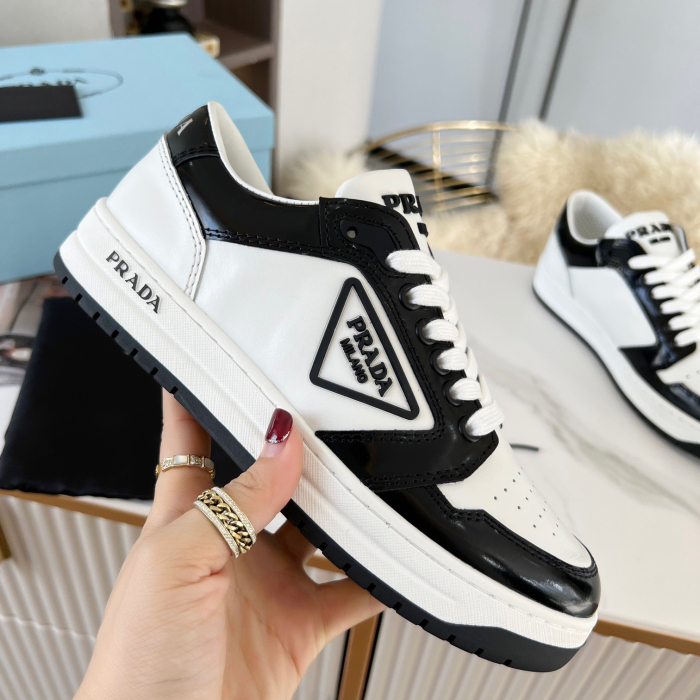 Prada District Leather Sneaker Size 36-45   5-Color